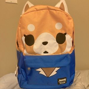 Sanrio x Loungefly Aggretsuko Laptop Backpack